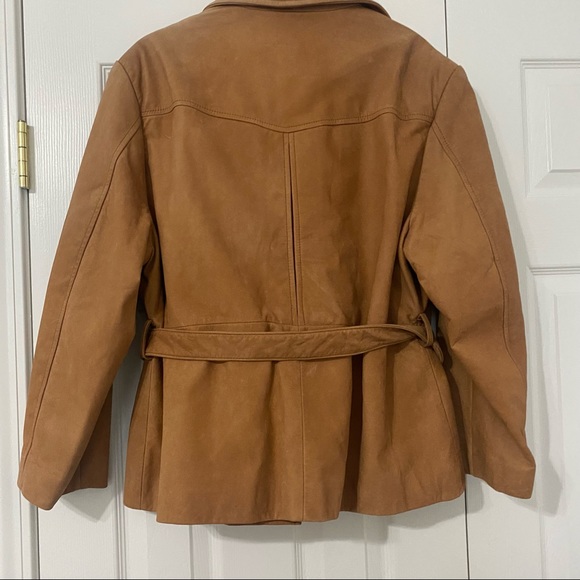 VTG leather jacket 🌿 - Picture 5 of 7